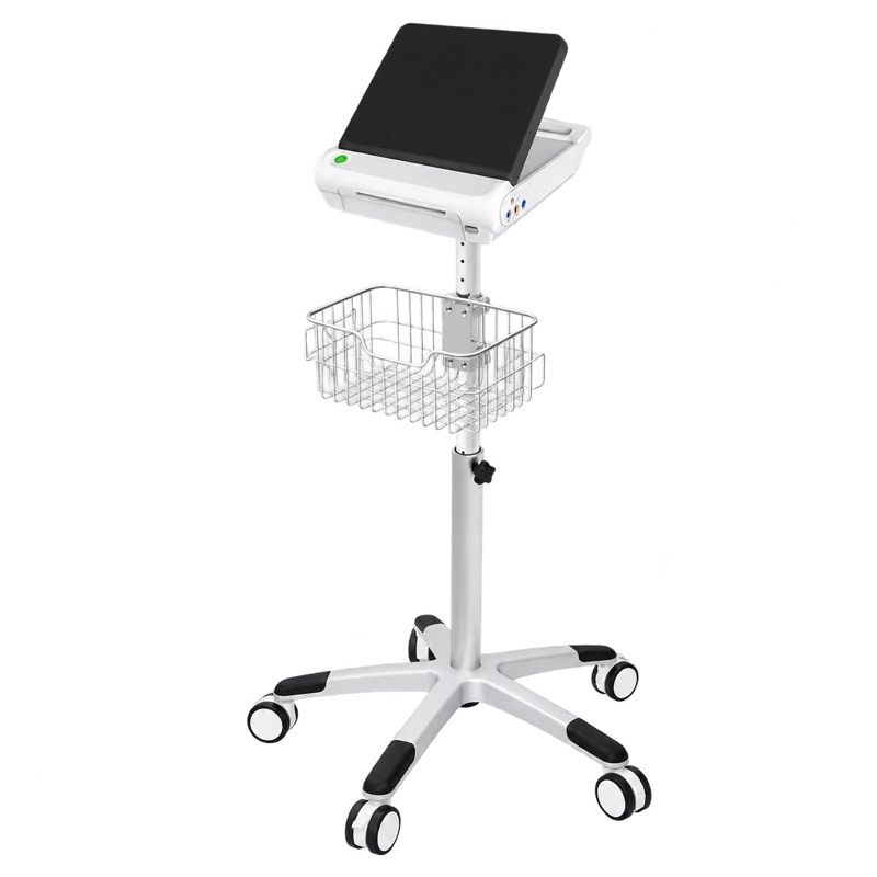 Fetal monitor on mobile stand